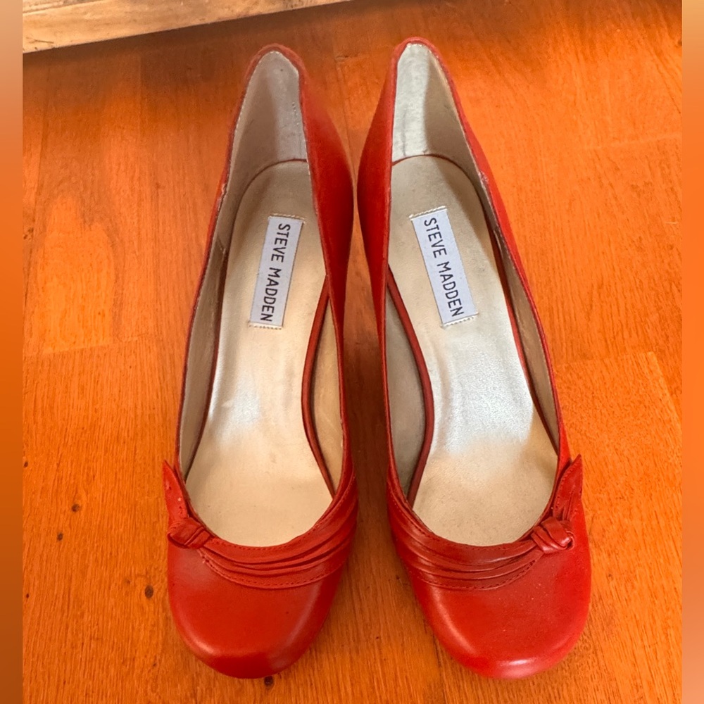 Steve Madden Women's Bold Red Heels